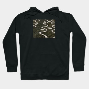 Street mosaic in the Azores Hoodie